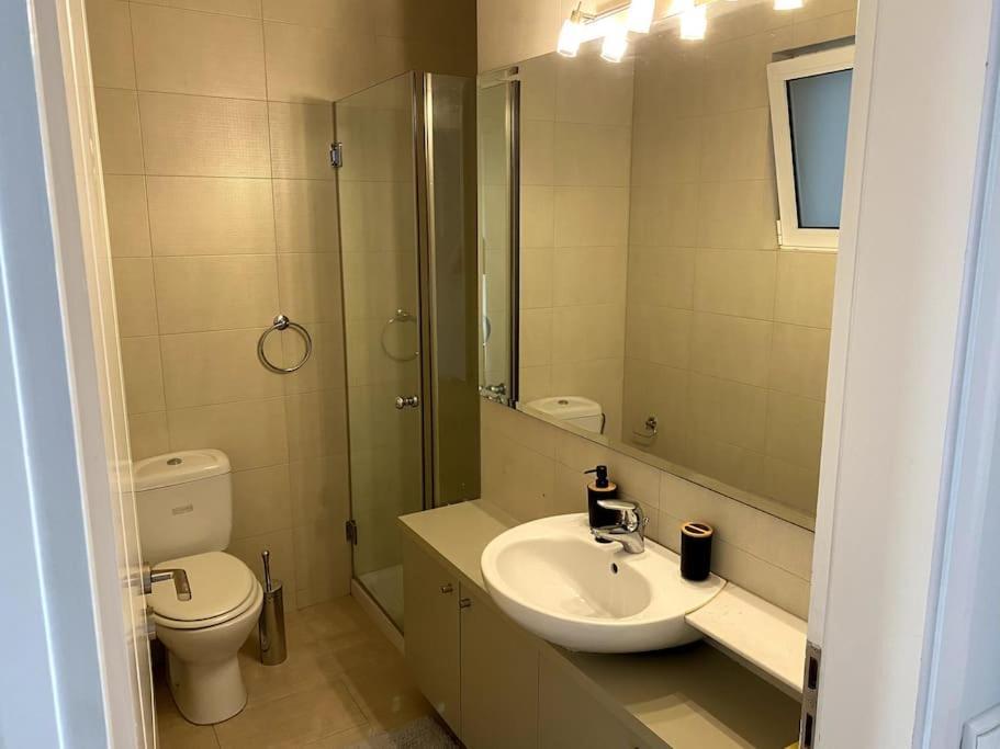 Spacious And Sunkissed 3Br & 2 Bathrooms Apartment Athén Kültér fotó